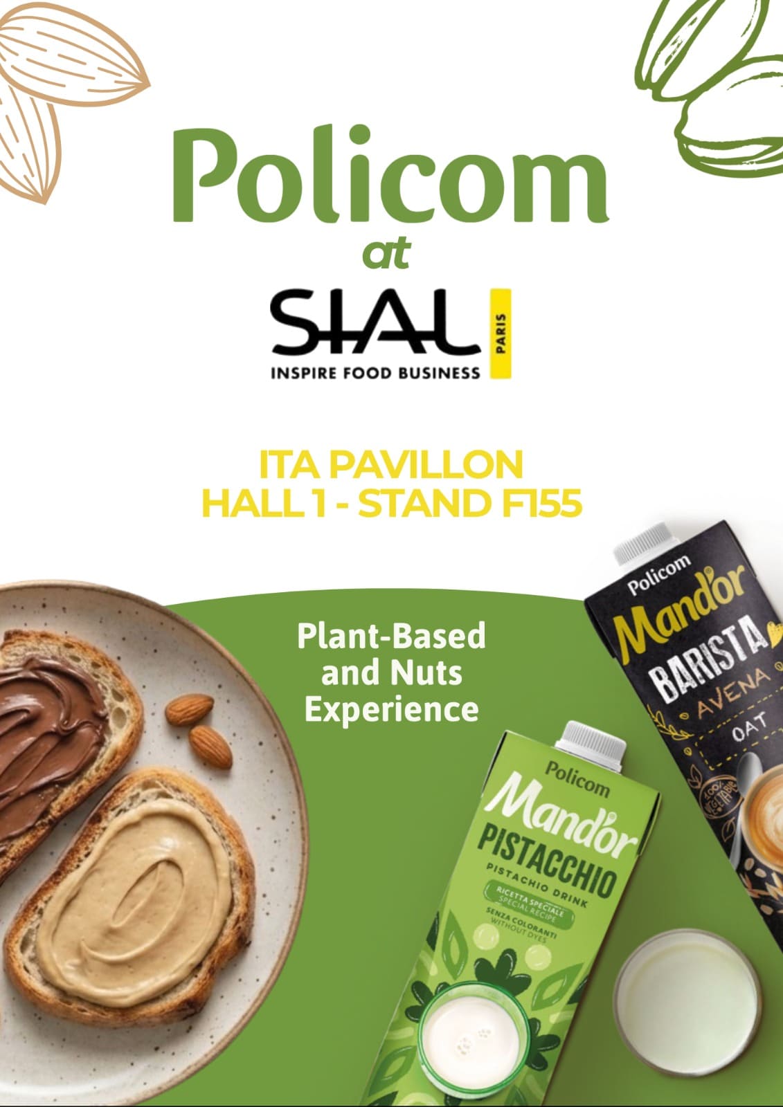 Policom a SIAL Paris 2026: appuntamento dal 17 al 21 ottobre
